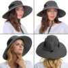 EINSKEY Wide Brim Sun Hat, UPF 50+ UV Protection Waterproof ...