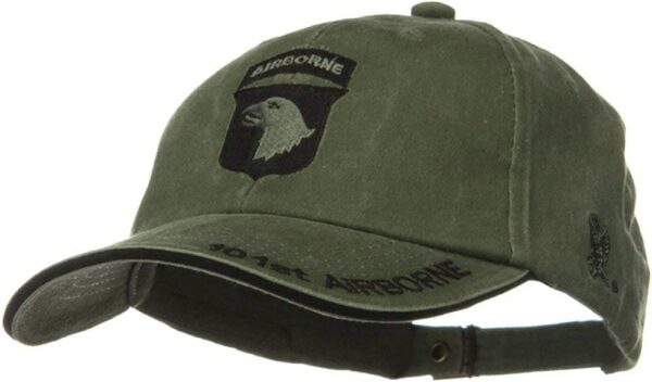 NEW 101st Airborne Division Green Low Profile Cap, Adjustabl...