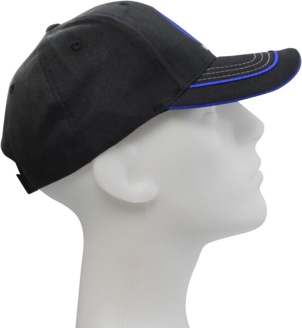 CarBeyondStore - Mopar Blue M Logo Black Baseball Cap