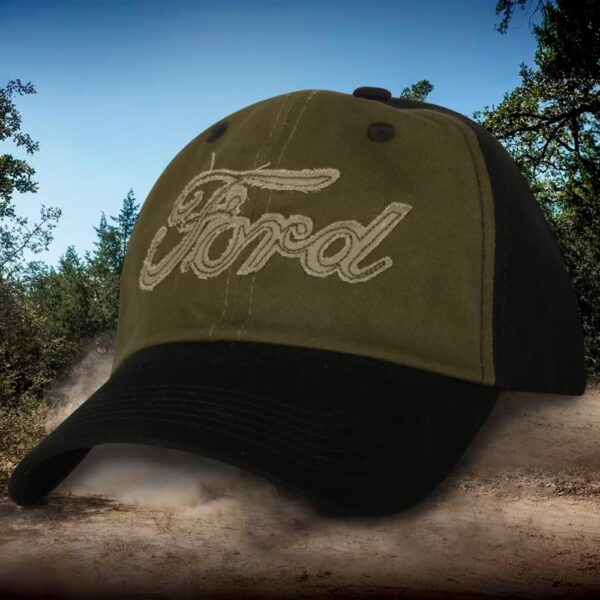 Ford Vintage Script Baseball Caps