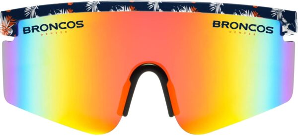 FOCO Men's NFL Team Logo Large Frame Sunglasses