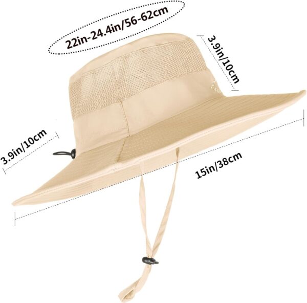 Sun Hats for Men Women Fishing Hat UPF 50+ Breathable Wide B...