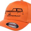 1966-1977 Ford Bronco Truck Outline Design Flexfit 6277 Athl...