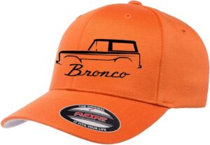1966-1977 Ford Bronco Truck Outline Design Flexfit 6277 Athl...