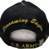 Army 101st Airborne Screaming Eagles Division Black Embroide...
