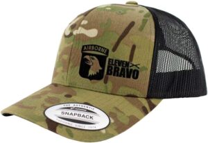 101st Airborne Eleven Bravo Multicam Trucker Hat