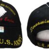 Army 101st Airborne Screaming Eagles Division Black Embroide...