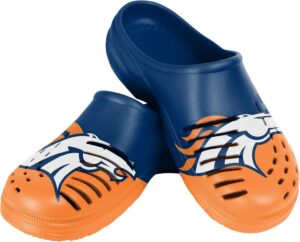 FOCO NFL Mens Big Splash Team Logo Solid Clogs Comfortable W...