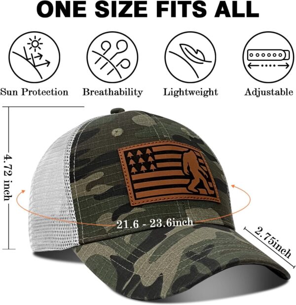 Sasquatch Gifts Bigfoot Hat Embroidery Sasquatch Hats for Me...