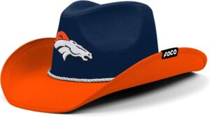 FOCO NFL Team Logo Two Tone Cowboy Hat