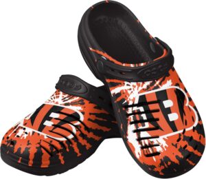 FOCO Men's NFL Team Logo Tie-dye Garden Water Sandals Shoes ...