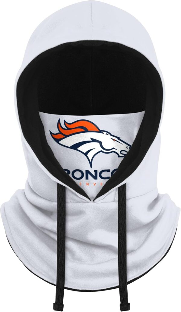 FOCO NFL unisex-adult Nfl Team Logo White Drawstring Winter ...