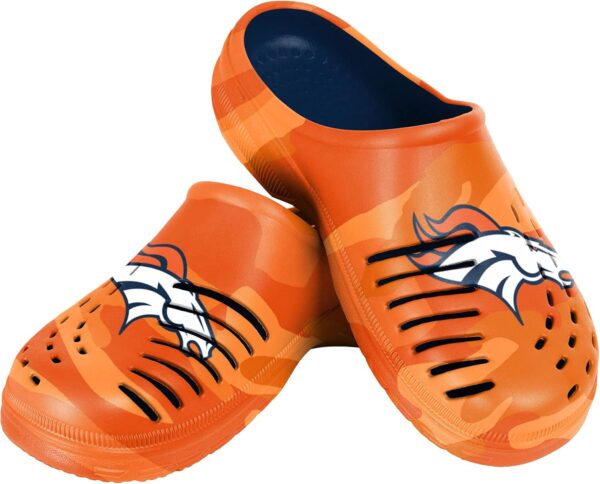 FOCO Men's NFL Team Logo Garden Water Sandals Shoes Slipper ...