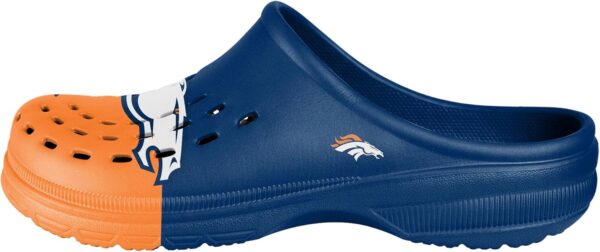 FOCO NFL Mens Big Splash Team Logo Solid Clogs Comfortable W...