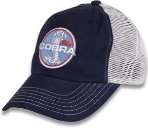 Shelby Cobra Blue and Khaki Mesh Hat