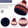Vintage Classic Skull Cap Beanie Hat Cuffed Winter Hat Knit ...