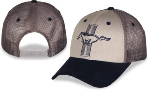 Officially Licensed Grey Twill and Ash Charcoal Mesh Ford Mu...