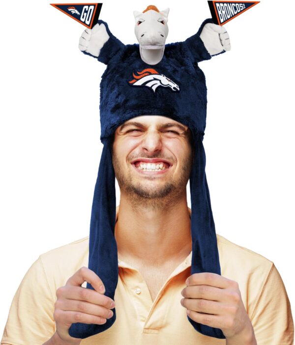 Littlearth NFL unisex-adult Nfl Cheering Sidekick Hat