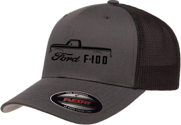 1973-77 Ford F100 Pickup Truck Outline Design Flexfit Trucke...