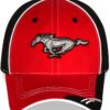 Ford Mustang Baseball Cap for Men - Logo Car Racing Hat Red ...