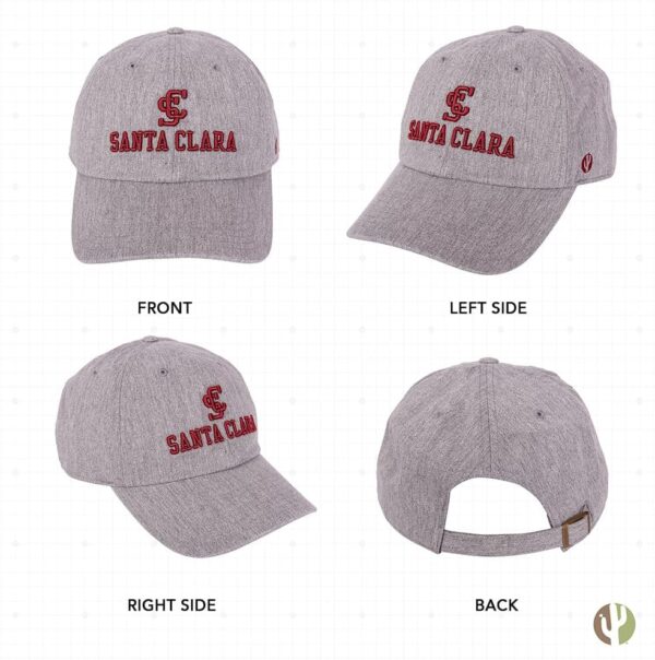 Desert Cactus Santa Clara University Baseball Hat SCU Bronco...
