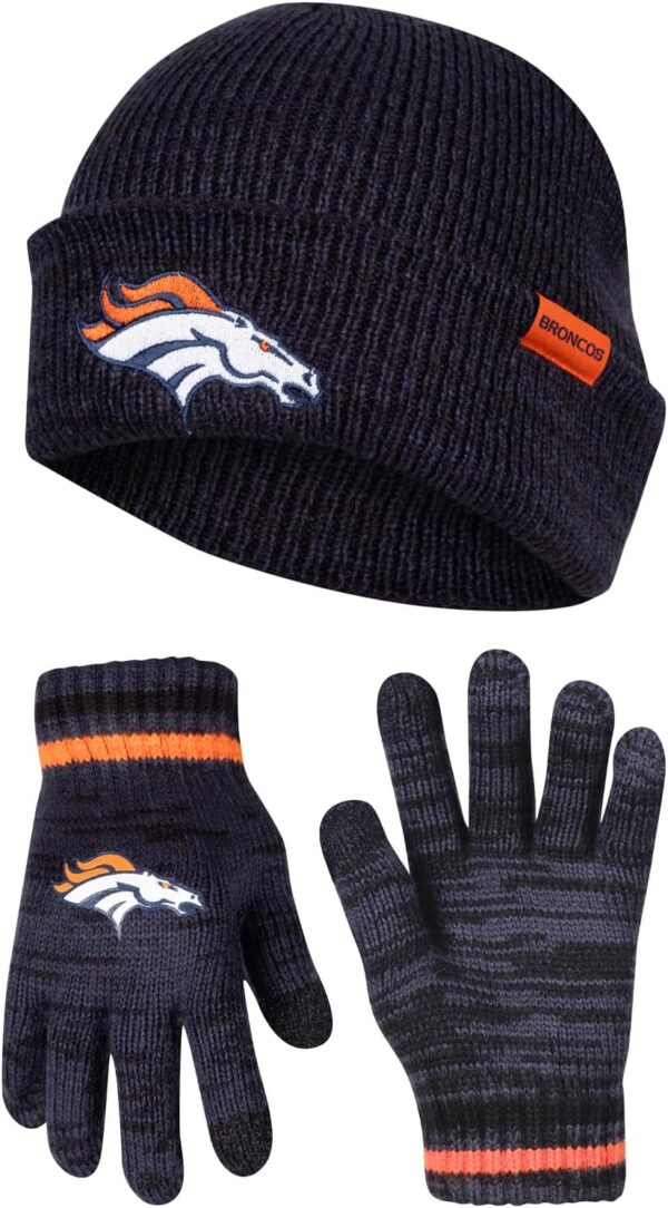 Ultra Game Youth NFL Official Super Soft Marl Knit Winter Be...