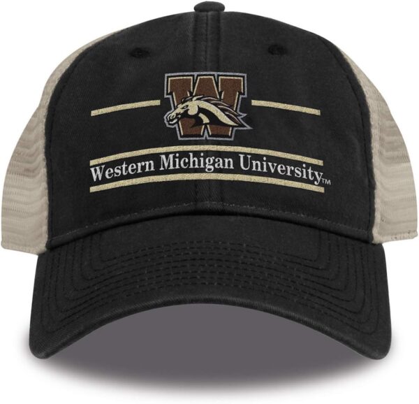 The Game Iowa Hawkeyes Adult Relaxed Khaki Meshback Snapback...