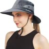NPJY Sun Hats for Women Men 3” Wide Brim UPF 50+ Fishing Bea...