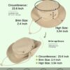 Sun Hats for Men Women Bucket Hat UPF 50+ Boonie Hat Foldabl...