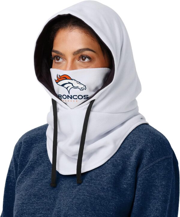 FOCO NFL unisex-adult Nfl Team Logo White Drawstring Winter ...