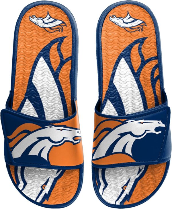 FOCO Men's NFL Team Logo Sport Shower Foam Slide Flip Flop S...