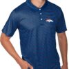 FOCO Men's NFL Team Logo Polo Short Sleeve Polyester Shirt