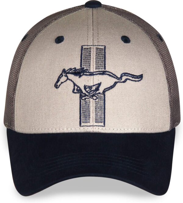 Officially Licensed Grey Twill and Ash Charcoal Mesh Ford Mu...