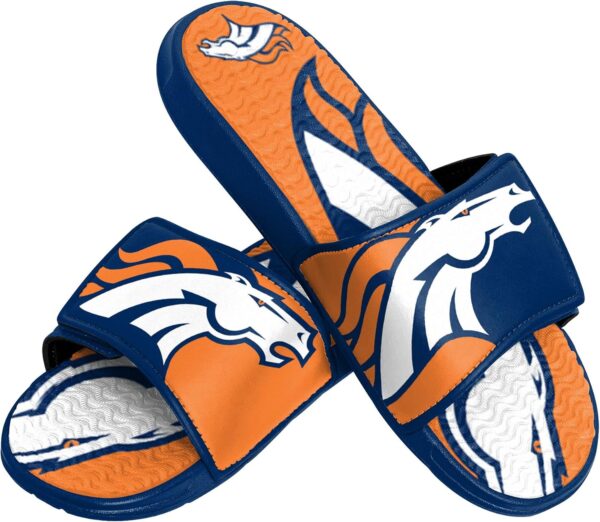 FOCO Men's NFL Team Logo Sport Shower Foam Slide Flip Flop S...