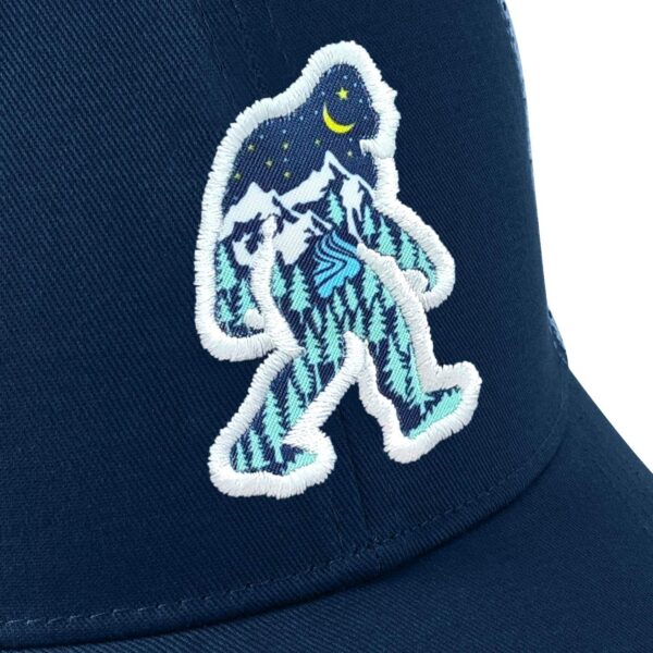 Mesh Bigfoot Hat Leather Cap for Men- Great Snapback Closure...