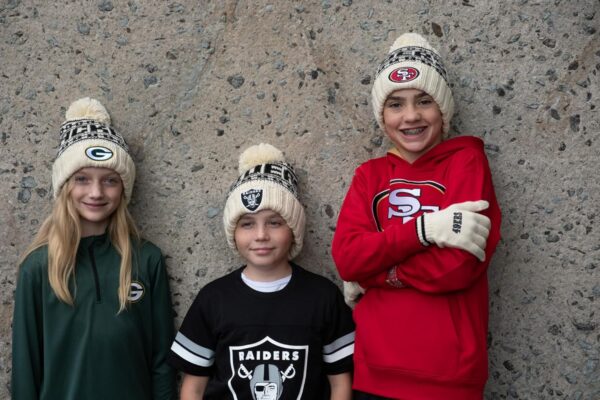 Ultra Game Youth NFL Official Super Soft Cable Knit Winter B...
