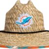 FOCO Men's NFL Team Logo Floral Lifeguard Beach Straw Sun Ha...