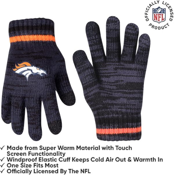 Ultra Game Youth NFL Official Super Soft Marl Knit Winter Be...