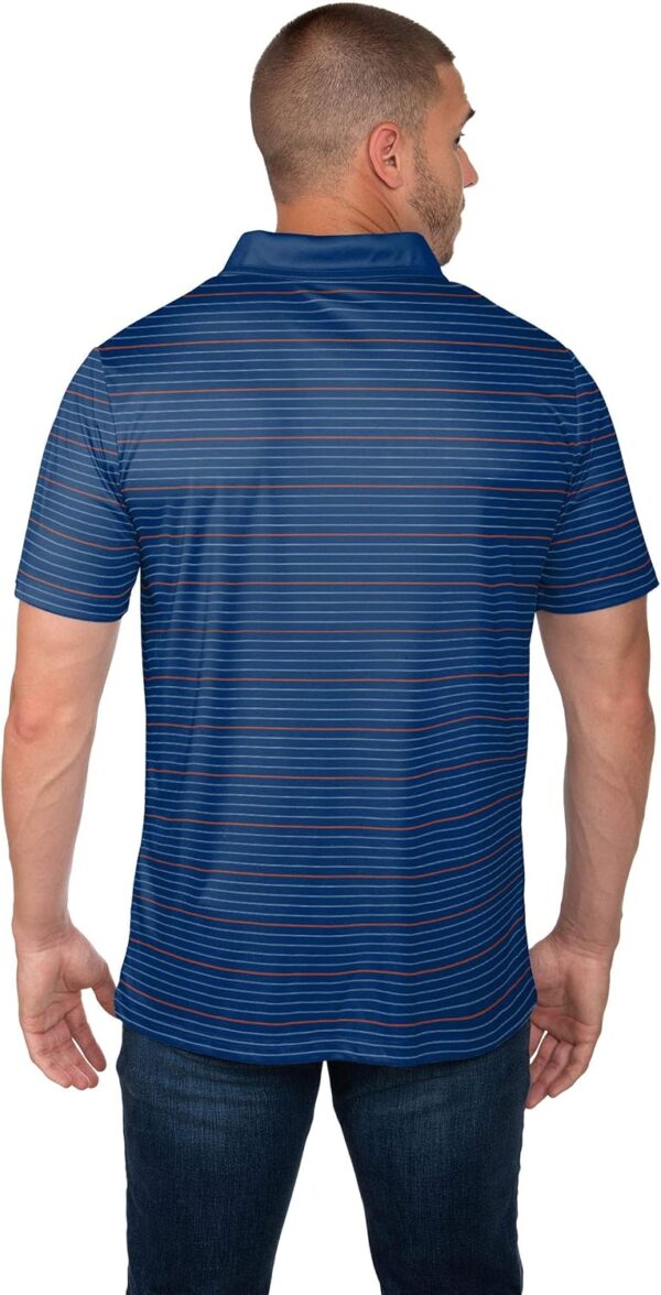 FOCO Men's NFL Team Logo Polo Short Sleeve Polyester Shirt