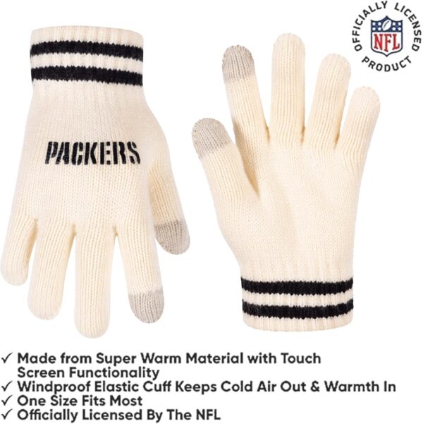 Ultra Game Youth NFL Official Super Soft Cable Knit Winter B...