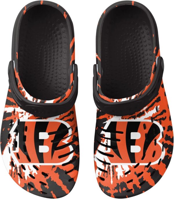 FOCO Men's NFL Team Logo Tie-dye Garden Water Sandals Shoes ...