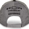 Heather Grey Chevrolet Bowtie Twill Hat with Adjustable Clos...
