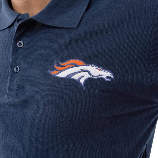 FOCO NFL Team Logo Polo Short Sleeve Shirt