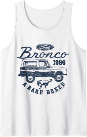 Ford - Bronco A Rare Breed 1966 Logo Tank Top