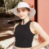 NPJY Sun Hats for Women Men 3” Wide Brim UPF 50+ Fishing Bea...