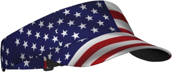 Cute Funny Flag Hat Women Men Adjustable Flag Sport Sun Viso...