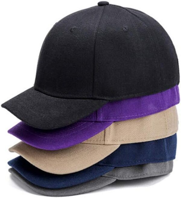 CLAPE Short Brim Baseball Cap, Fashion Cotton Anti Sweat Sun...