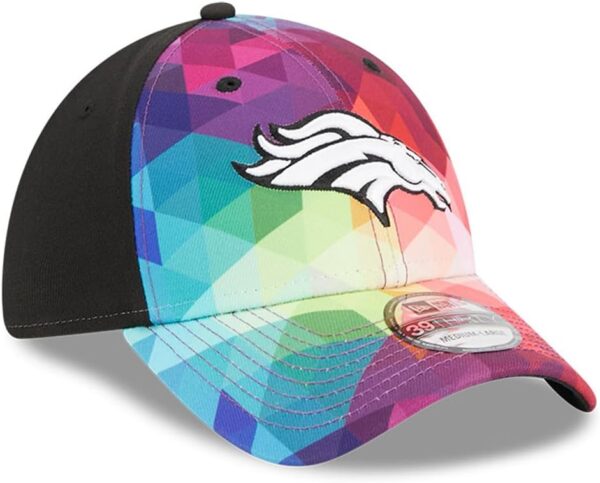 New Era Men's Pink Denver Broncos 2023 NFL Crucial Catch 39T...