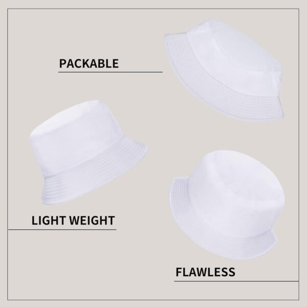 Rosoz 1 & 2 Pack Bucket Hat for Women Men Summer Travel Beac...