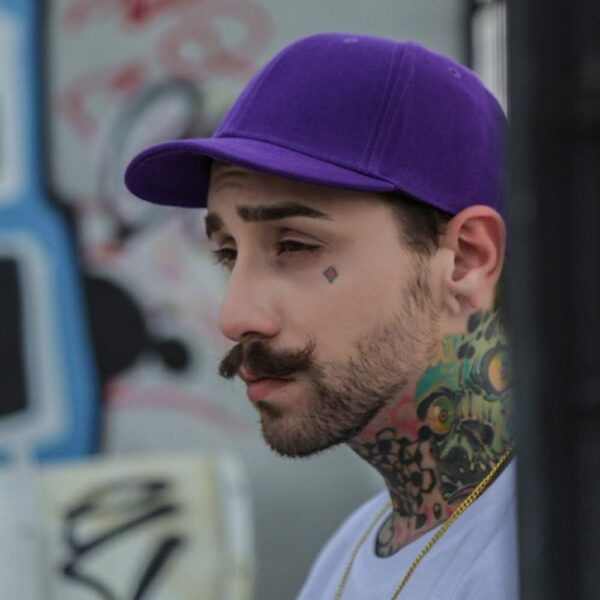 CLAPE Short Brim Baseball Cap, Fashion Cotton Anti Sweat Sun...